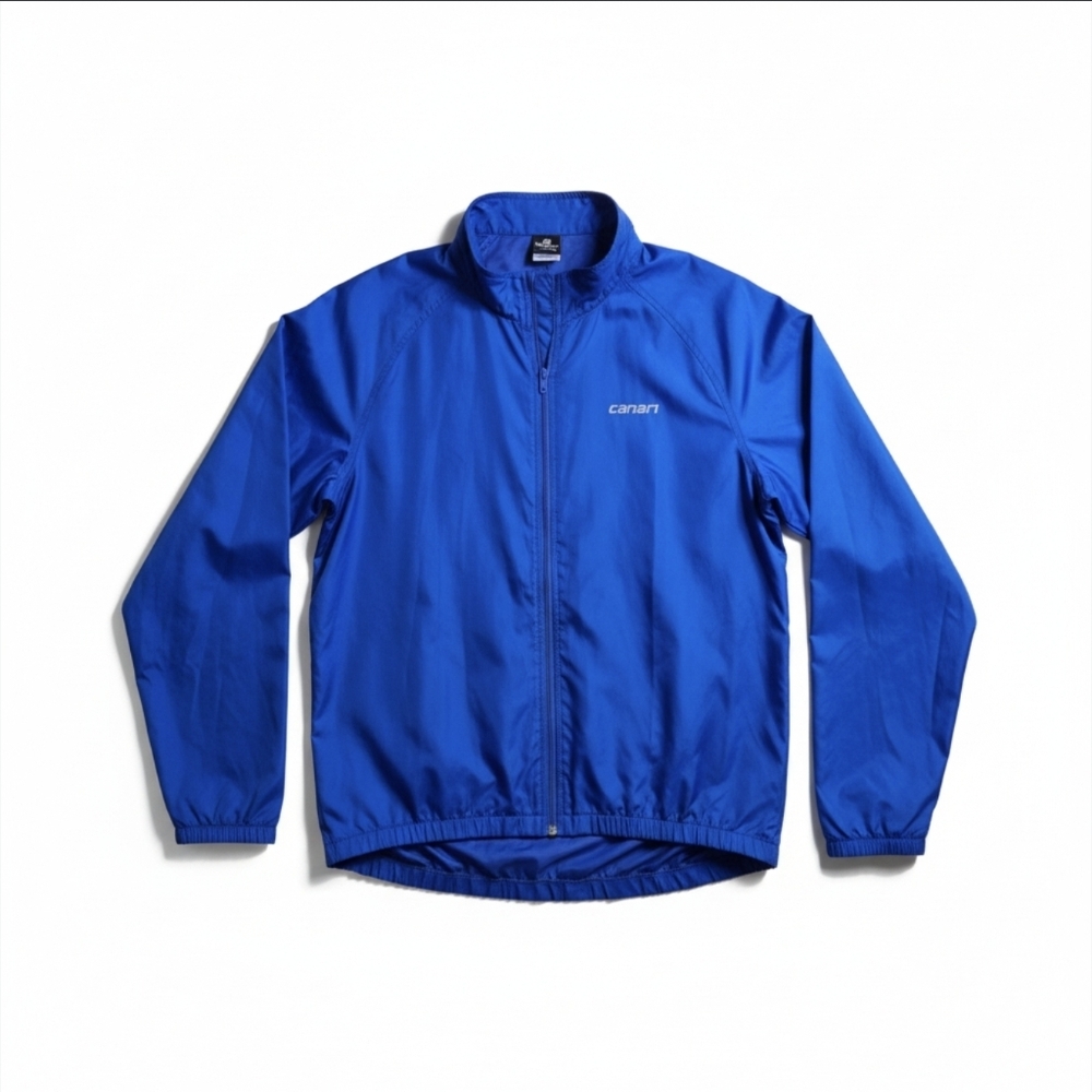 Canari Men’s Full-Zip Lightweight Performance Jacket - Blue - Size L